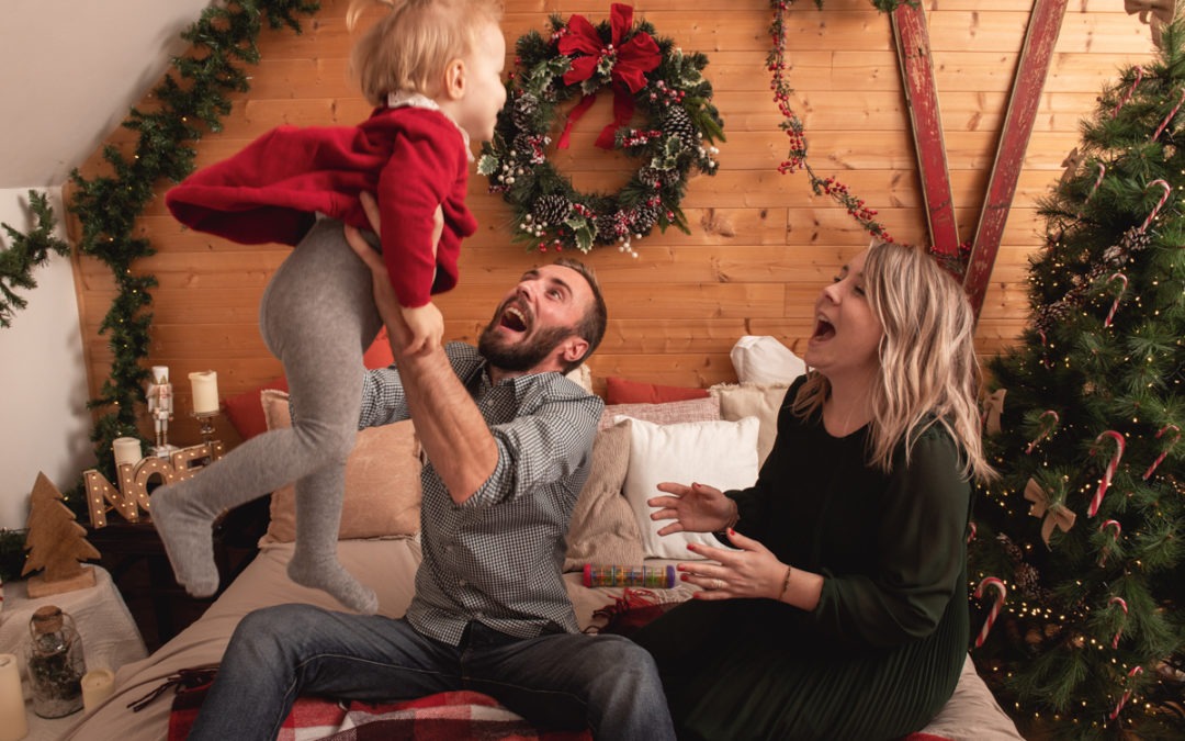 photographe famille seance noel