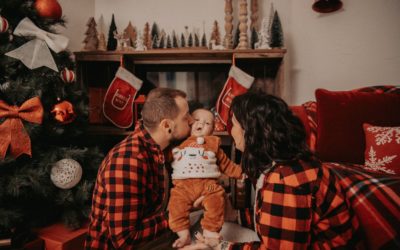 Séance photo de Noël près d’Orléans