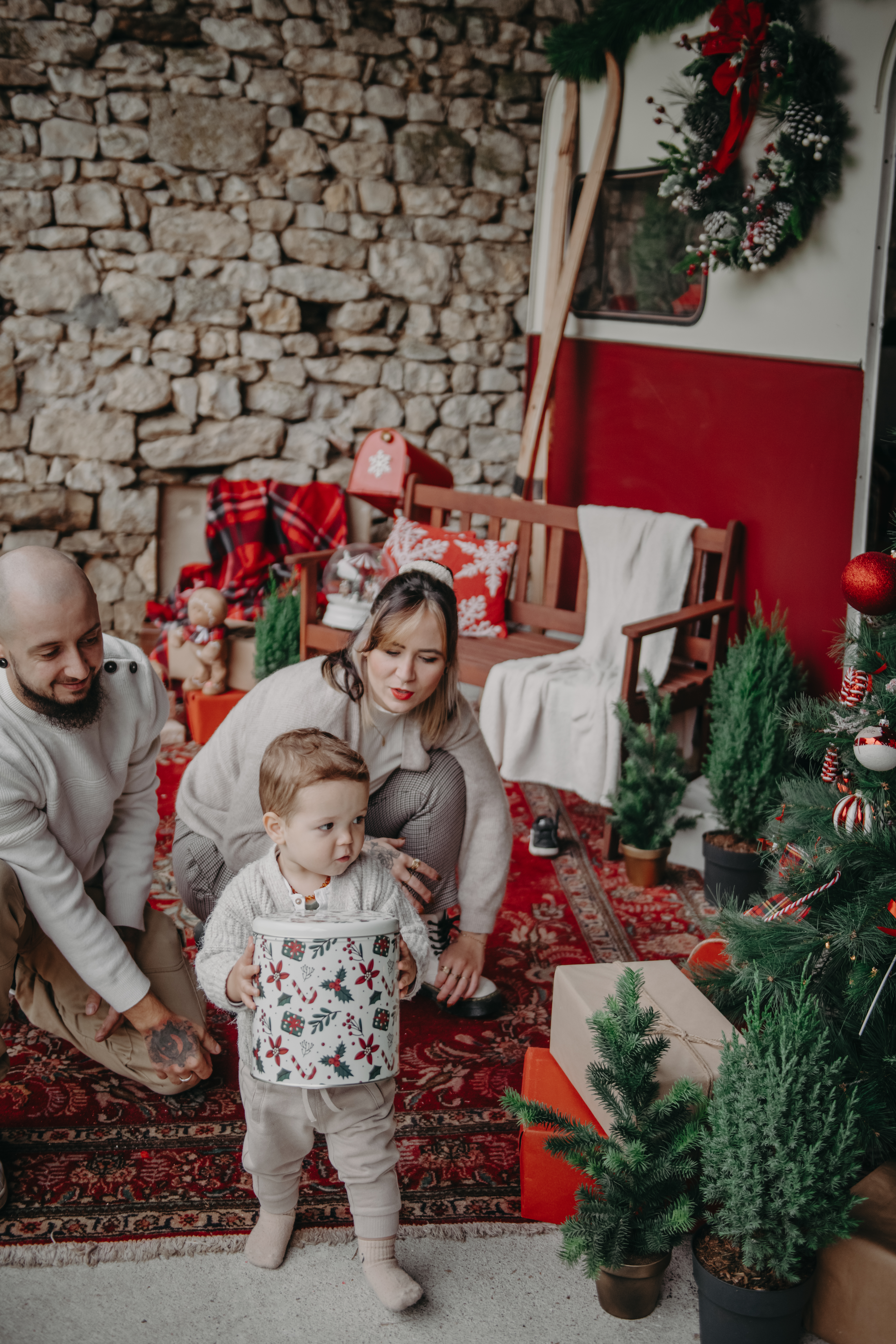 couple qui danse noël